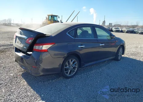 2013 Nissan Sentra Sr z USA, uszkodzony, nr VIN 3N1AB7AP9DL748972